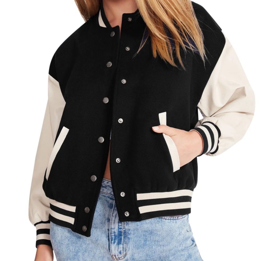 Steve Madden Alexandra Varsity Jacket